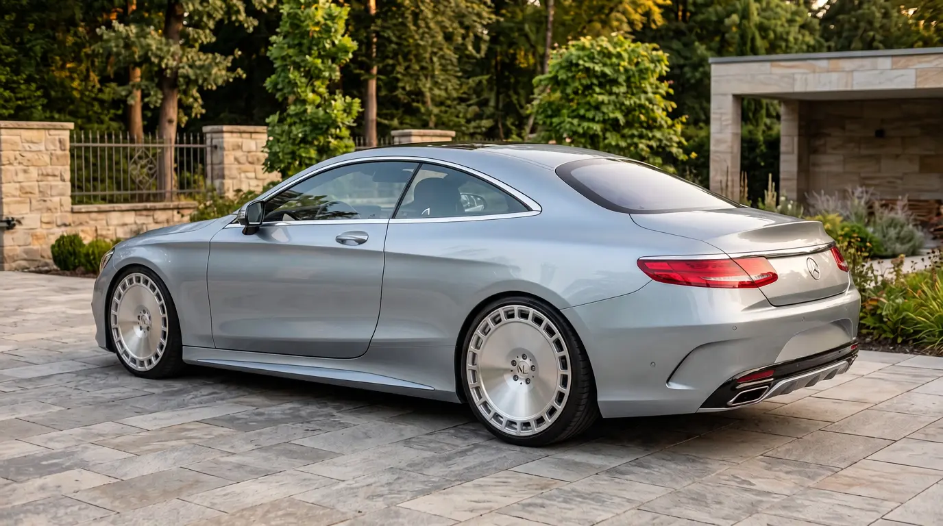 Plate One Deep Concave Hyper Silver Mirror Polished Surface