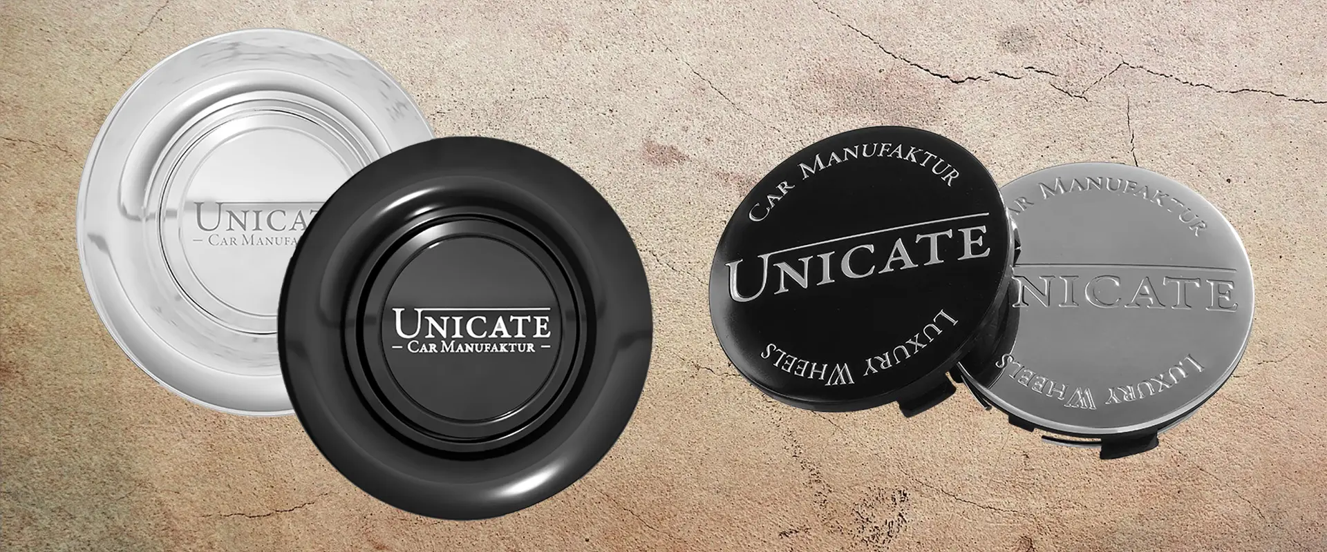 UNICATE Wheels Center Caps