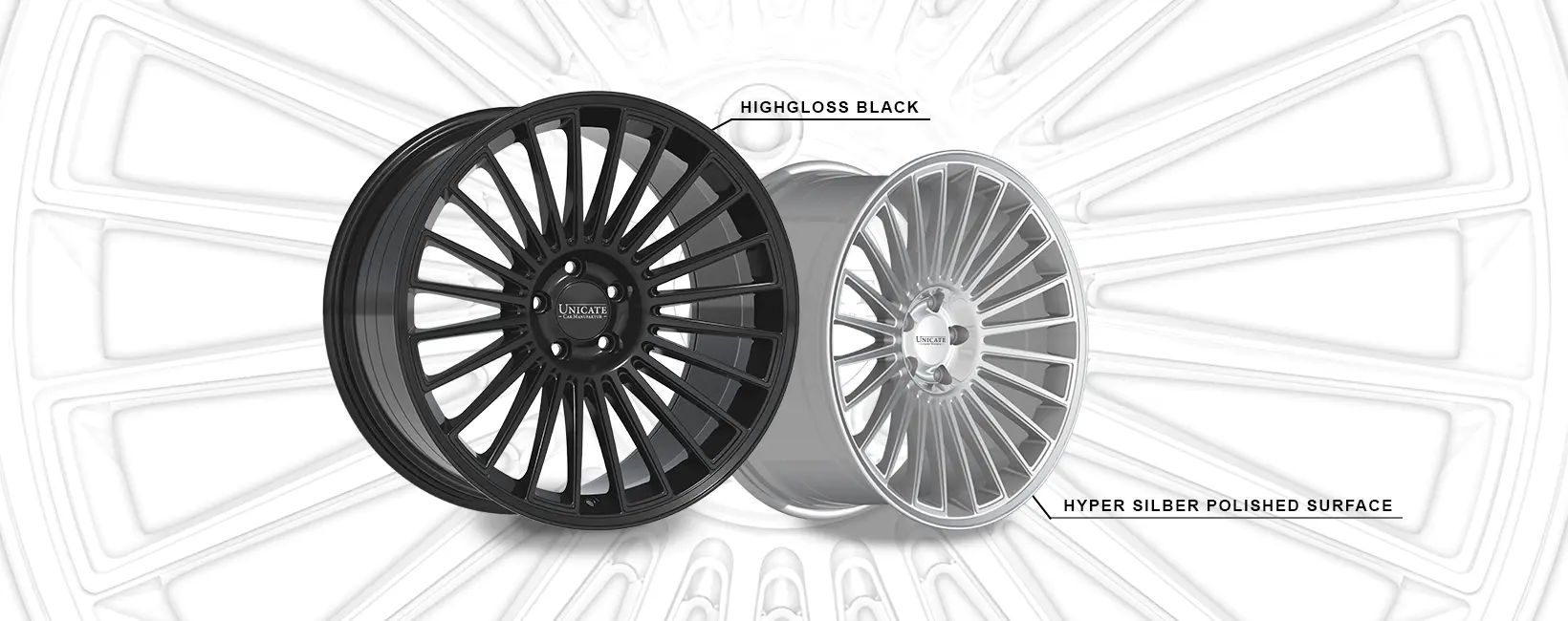 UNICATE Multispoke 24 - Concave